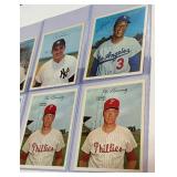 6 Card 1967 Dexter Press Vintage Baseball Lot - Santo, Torre, Bunning and More