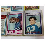 1972 Topps Football 11 Card Lot w/ Rookes (Alzado and Hendricks), Stars, and Checklists