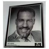 Art Monk Autographed Photo Washington Redskins Football
