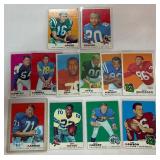 1969 Topps Football 12 Card Vintage Lot w/ Stars