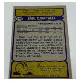 Earl Campbell RC 1979 Topps #390 Vintage Rookie Football Card