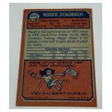 Roger Staubach 1973 Topps #475 2nd Year Vintage Football Card