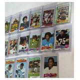 19 Card Vintage Football Star Lot 1975-1981 - OJ Simpson, Lynn Swan 2nd Year, Ahmad Rashad RC, and More!