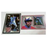 Phil Niekro and Al Oliver 2 On Card Auto Baseball Lot