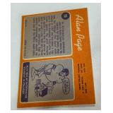 Alan Page RC and 5 Card Minnesota Vikings 1970 Topps Vintage Lot