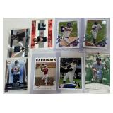 8 Card Cool Miscelaneous Card Lot - Larry Fitzgerald RC, Jose Cruz Jr. Auto, Relic Cards and More
