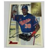 Vladimir Guerrero On-Card Auto 1997 Bowman Certified Autograph #CA33 Rookie Baseball Card