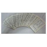 1969 Baseball Game Card Lot w/ Willie Stargell
