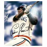 Jim Thome and Andre Thornton Autographed Cleveland Indians 100 Years Poster