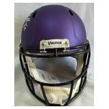 Jared Allen Autographed Minnesota Vikings Replica Football Helment with Beckett COA