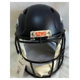 Dre Greenlaw Autographed Denver Broncos Replica Football Helmet Inscribed "Big Play Dre" with Beckett COA