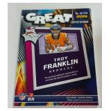 Troy Franklin /9 RC Relic2024 Illusions Great Expectations #GE-TFN Numbered 6/9 Rookie Football Card