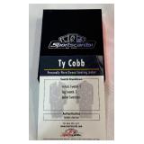 Ty Cobb Smoking Jacket Swatch from sportscards.com