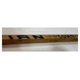 Vintage Christian USA Hockey Stick w/ Many Unknown Autographs