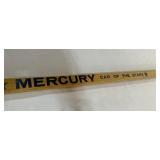 Minnesota North Stars Mercury "Car of the Stars" Hockey Stick Signed by Lou Nanne +1 Unknown Auto