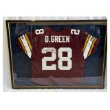 Darrell Green Autographed Jersey w/ "Redskins HOF 