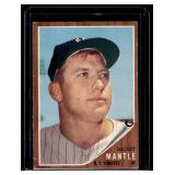 Mickey Mantle 1962 Topps #200 Vintage RARE ICONIC New York Yankees Baseball Card