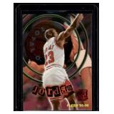 Michael Jordan RARE Insert 1995-96 Fleer Total "O" Hot Packs #2 Basketball Card