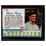 Roger Maris 1962 Post Cereal #6 Vintage Baseball Card