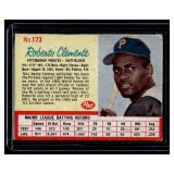 Roberto Clemente 1962 Post Cereal #173 Vintage Baseball Card