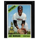 Joe Morgan Rookie Cup 2nd Year 1966 Topps #195 Vintage Baseball Card