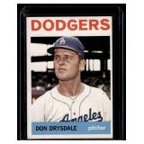 Don Drysdale 1964 Topps #120 Vintage Baseball Card