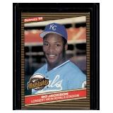 Bo Jackson RC 1986 Donruss Highlights #43 Rookie Baseball Card