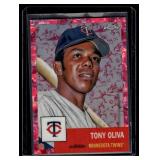 Tony Oliva /100 2022 Topps Chrome #241 Minnesota Twins Baseball Card