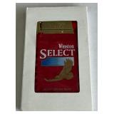 Winton Select Side Packr Butane Lighter in Box Mid-1990