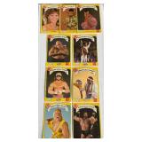 (9) Vintage WWF Supermatch Circle K Wrestling Cards w/ Hulk Hogan and Macho Man