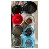 (9) Vintage Casino and Venue Ashtrays - Las Vegas - El Dorado, Flamingo, Charlie
