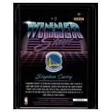 Steph Curry Insert 2018-19 Donruss Optic Prizm Winner Stays #15 Basketball Card