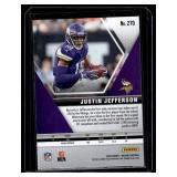 Justin Jefferson RC NFL Debut 2020 Mosaic #270 Rookie Minnesota Vikings Football Card