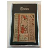 Brooks Robinson 2nd Year SGC 6 EX-NM Graded Slab 1958 Topps #307 Vintage Baseball Card