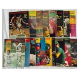 (18) 1972 Vintage Sports Illustrated Magazines August-December Issues