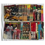 (24) 1972 Vintage Sports Illustrated Magazines June-December Issues