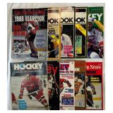 (10) Hockey NHL Magazines and Yearbooks 1970