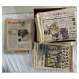 HUGE BIN FULL of Baseball Publications Including 1975-79 Baseball Bulletin, Baseball America and More