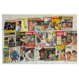 (23) Big Lot of Vintage Baseball and More Magazines 1960