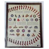 Major League Baseball Team Logo Canvas