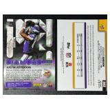 Justin Jefferson & Jordan Addison 2-Card Insert/Parallel Minnesota Vikings Football Card Lot