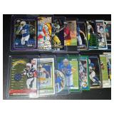 Los Angeles/San Diego Chargers 20-Card Parallel/Insert/Rookie Football Card Lot (comes with 2 toy cars!)