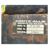 Deutz-Allis Rear Mount Tiller