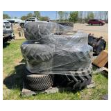 Pallet of Lawn Mower Tires