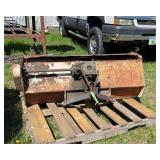 White 50 Inch Tiller