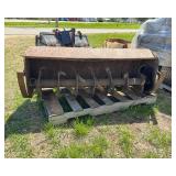 White 50 Inch Tiller