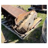 White 50 Inch Tiller