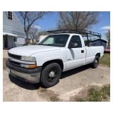 2002 Chevrolet Silverado 1500, Regular Cab w/Pipe Rack