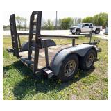 Twin Axle Skid Loader/Equipment Trailer