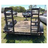 Twin Axle Skid Loader/Equipment Trailer